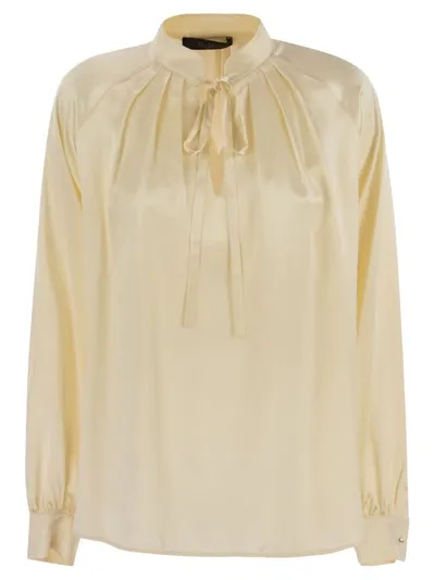 Max Mara Tamigi Shirt In Cream