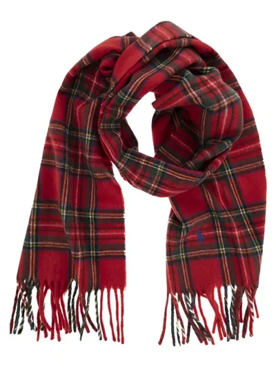 Polo Ralph Lauren Scarf Tartan In Multi