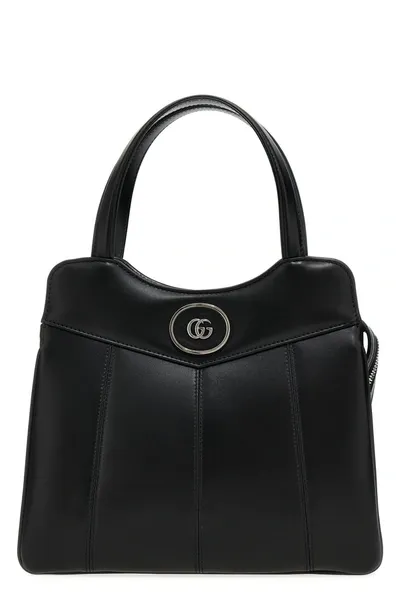 Gucci Petite Gg Small Handbag In Black