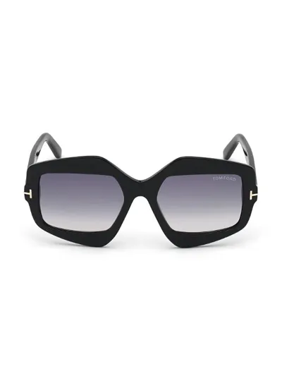 Tom Ford Eyewear Square Frame Sunglasses In Black