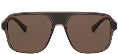 Dolce & Gabbana Eyewear Aviator Sunglasses In Brown