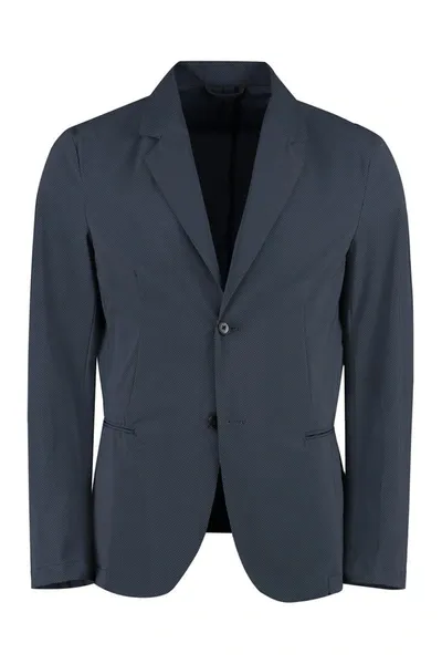 The (alphabet) The (jacket) - Single-breasted Two-button Jacket In Grey