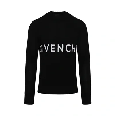 Givenchy 4g Logo Sweater In Black