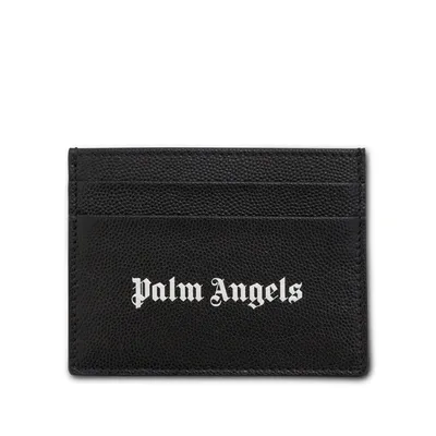 Palm Angels Logo Caviar Card Holder