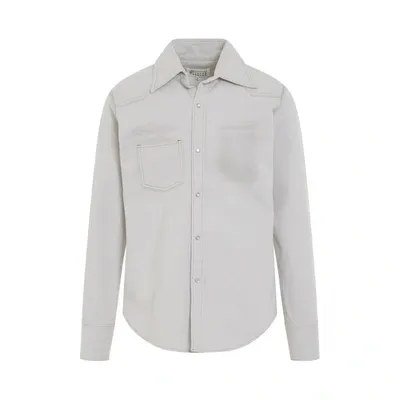 Maison Margiela Chalk Selvedge Denim Shirt