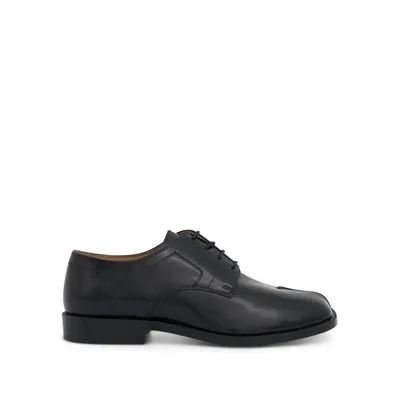 Maison Margiela Tabi Lace-ups Stitch Shoes In Black  