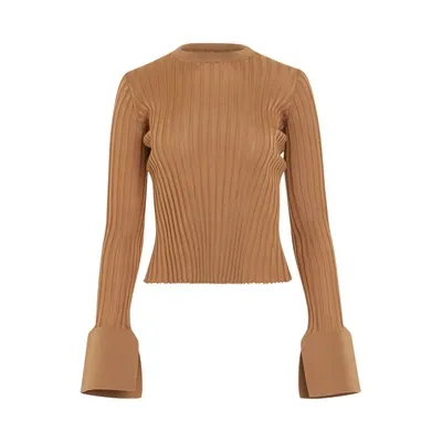 Loewe Ribbed Knit Top