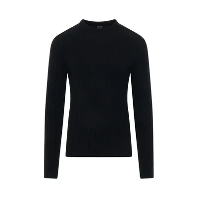 Rick Owens Black Biker Sweater