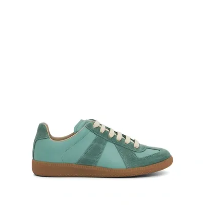 Maison Margiela Replica Low-top Sneakers In Sea/green