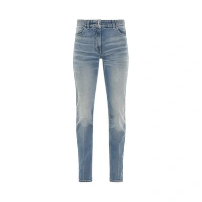 Givenchy Washed Stretch Denim Jeans