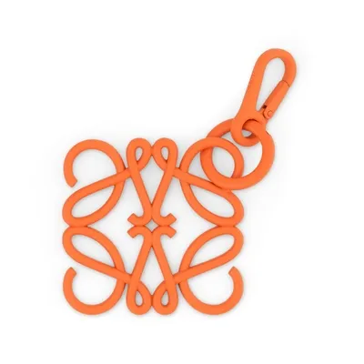 Loewe Anagram Charm In Orange