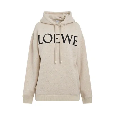 Loewe Logo Oversize Cotton Hoodie