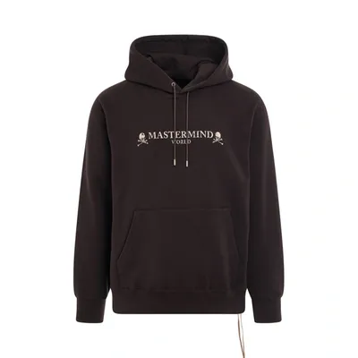 Mastermind Rubbed Logo Hoodie