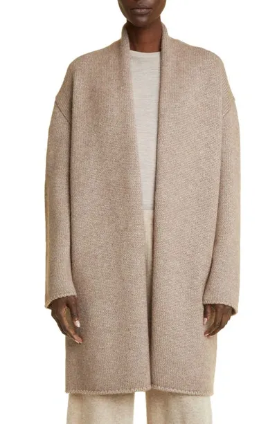 The Row Ernesto Cardigan In Light Taupe