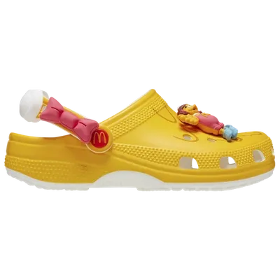 Crocs Womens  Mcdonalds X Classic Clogs In Yellow/pink