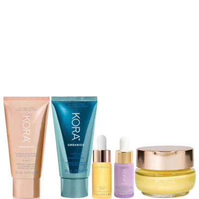 Kora Organics Travel Essentials Set In White