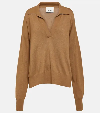 Isabel Marant Galix Sweater In Beige