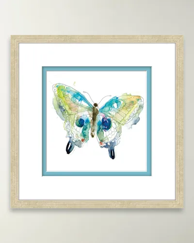 Prestige Arts Wonder Wings I Giclee Print In Blue