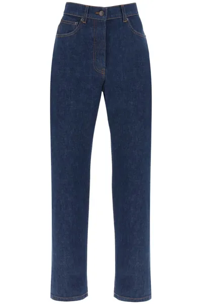 The Row Borjis Low-rise Boyfriend Jeans In Blue