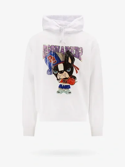 Dsquared2 Sweatshirt In White