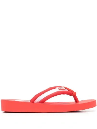 Kenzo Sandals In Red