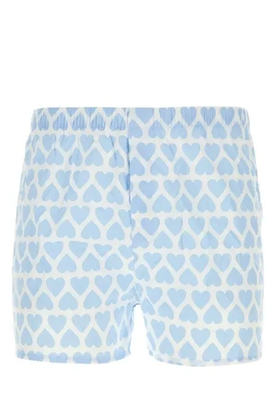 Ami Alexandre Mattiussi Heart-print Boxer Shorts In Multicolor