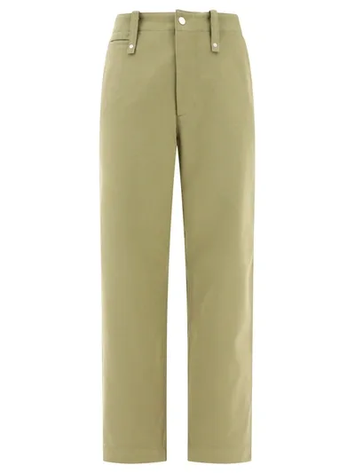 Burberry Trouser In Green