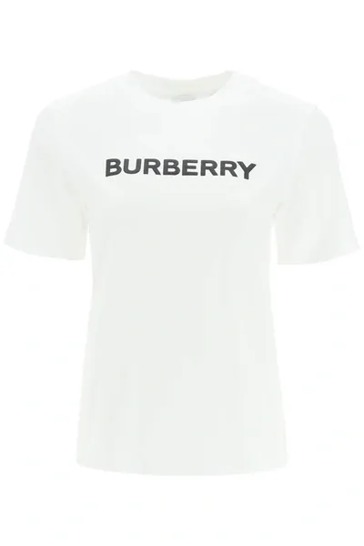 Burberry Logo T-shirt In White