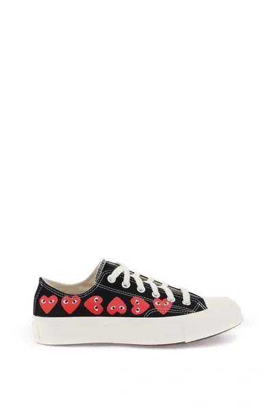 Comme Des Garçons Play Black Converse Edition Chuck 70 Multi Heart Sneakers