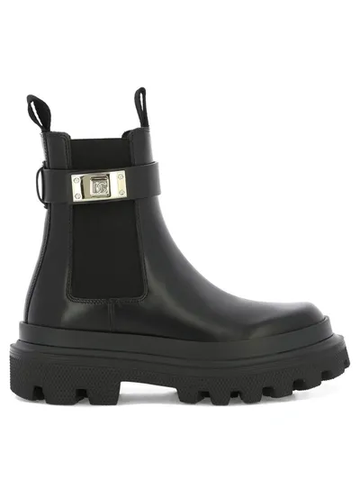 Dolce & Gabbana Chelsea Boot In Black