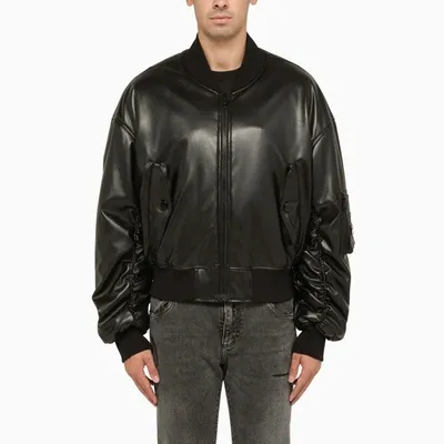 Dolce & Gabbana Bomber Jacket In Negro