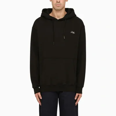 Drôle De Monsieur Hooded Sweatshirt Drole De Monsieur In Cotton In Black