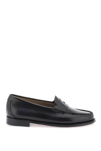 Gh Bass G.h. Bass Weejuns Penny Loafers In Black