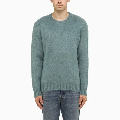 Golden Goose Spring Lake Mohair Jumper In Blue