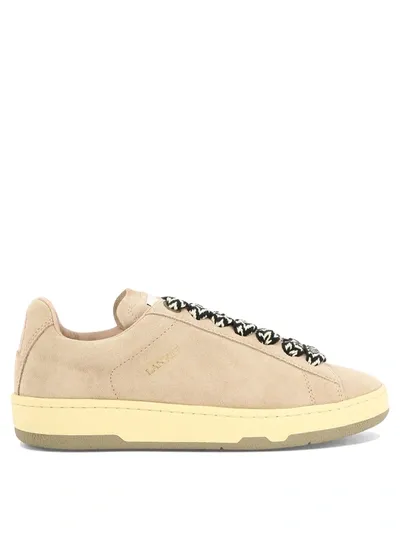 Lanvin Lite Curb Sneakers & Slip-on In Pink