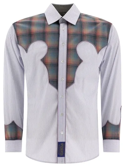 Maison Margiela Pendleton Shirt In Multicolor