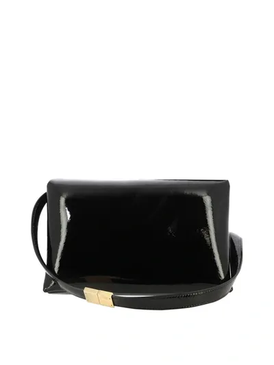 Marni Prisma Shoulder Bag In Black