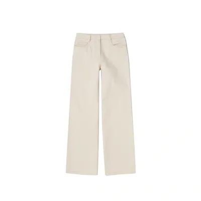 Prada Straight Leg Pants In Beige