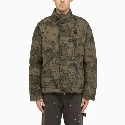 Represent Puffer Jacket In Camo