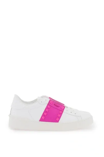 Valentino Garavani Rockstud Untitled Low-top Sneakers In Multicolor