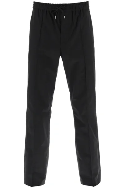 Valentino Vlogo Signature Sweatpants In Brown