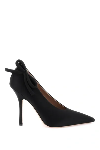 Valentino Garavani Nite-out Satin Pump 110mm Woman Black 36