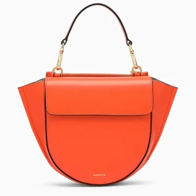 Wandler Mini Hortensia Leather Tote Bag In Nectar