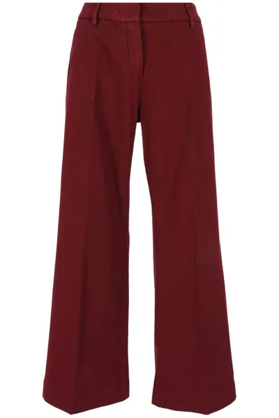 True Royal Woman Pants Red Size 10 Cotton