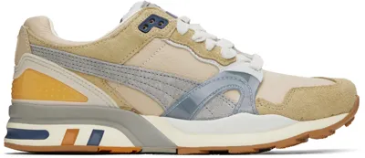 Rhude Beige Puma Edition Trinomic Xt-2 Sneakers In Sand Dune-concrete G