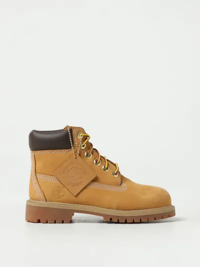 Timberland Shoes  Kids Color Yellow In Wheat/wheat