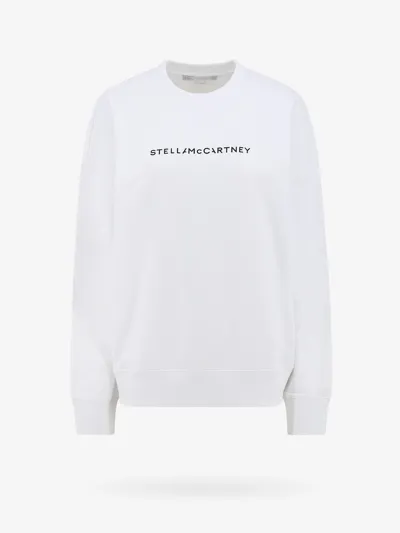 Stella Mccartney Sweatshirt In Pure White