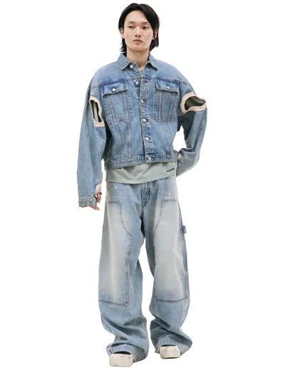 B1archive Denim Jacket B45 Vintage In Blue