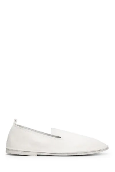 Marsèll Slip-on Leather Loafers In White