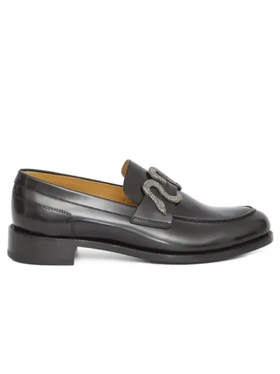 René Caovilla Rene Caovilla Morgana Loafer In Grey